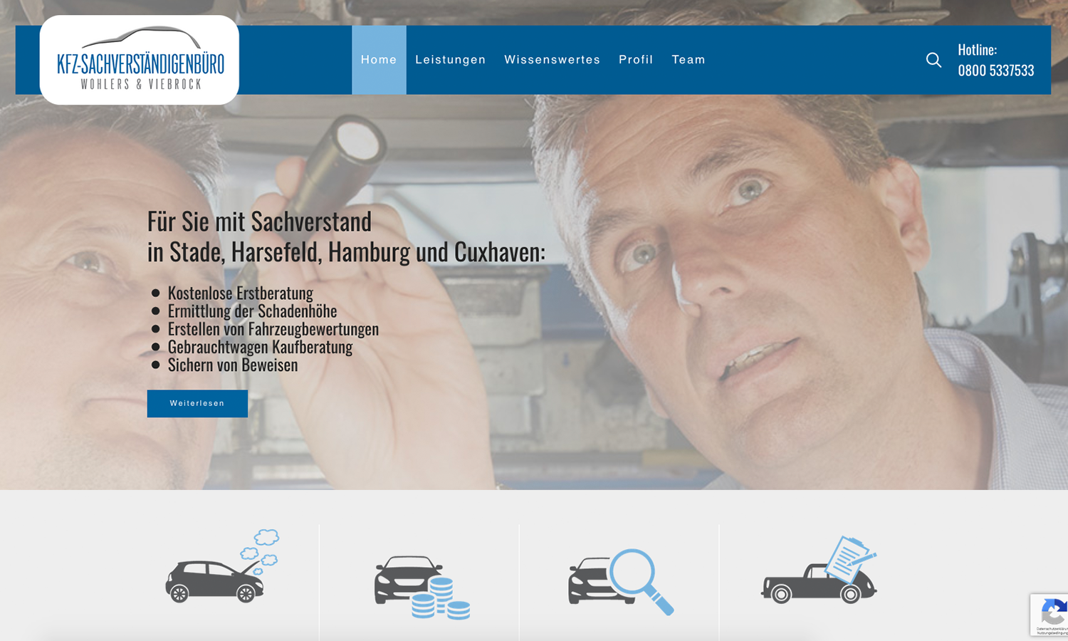 Webseiten Auto-Sachverstand