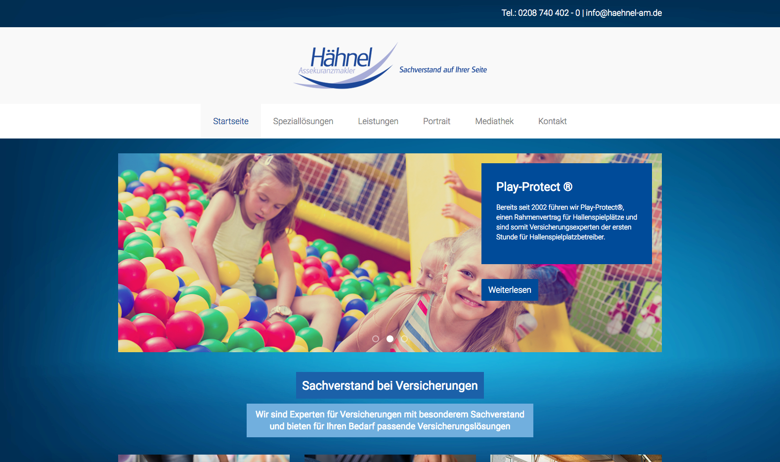 Webseiten Hähnel