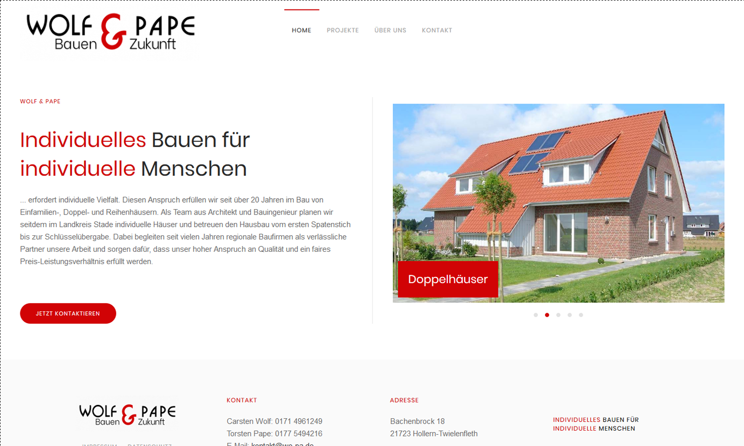 Webseiten Wolf Und Pape