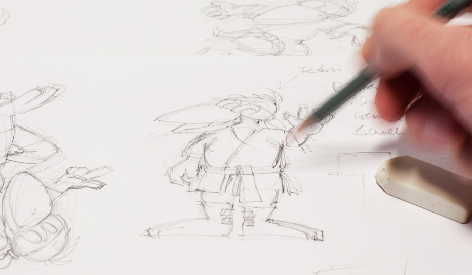 Illustration und Minibuch