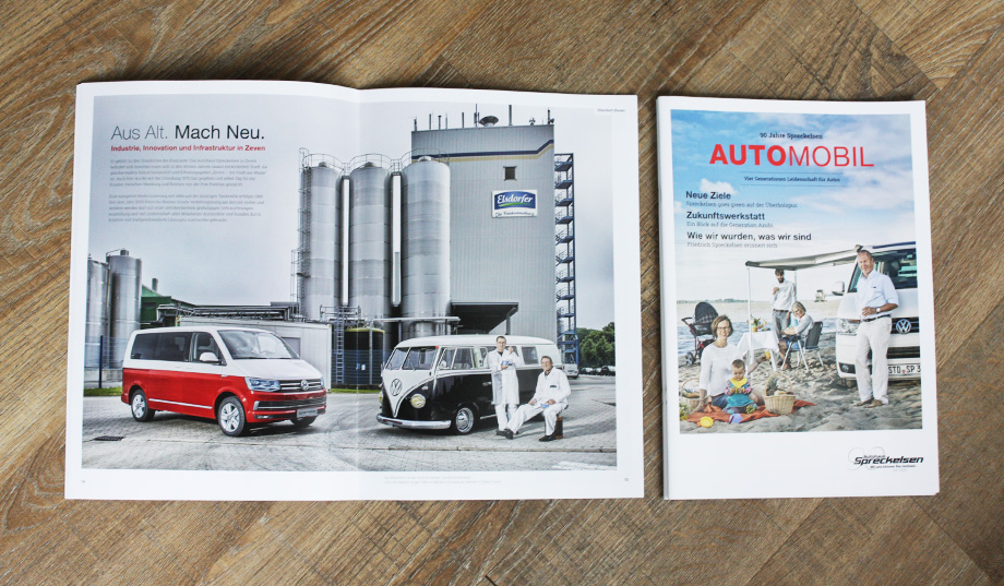 Magazine, Broschüren und Kataloge