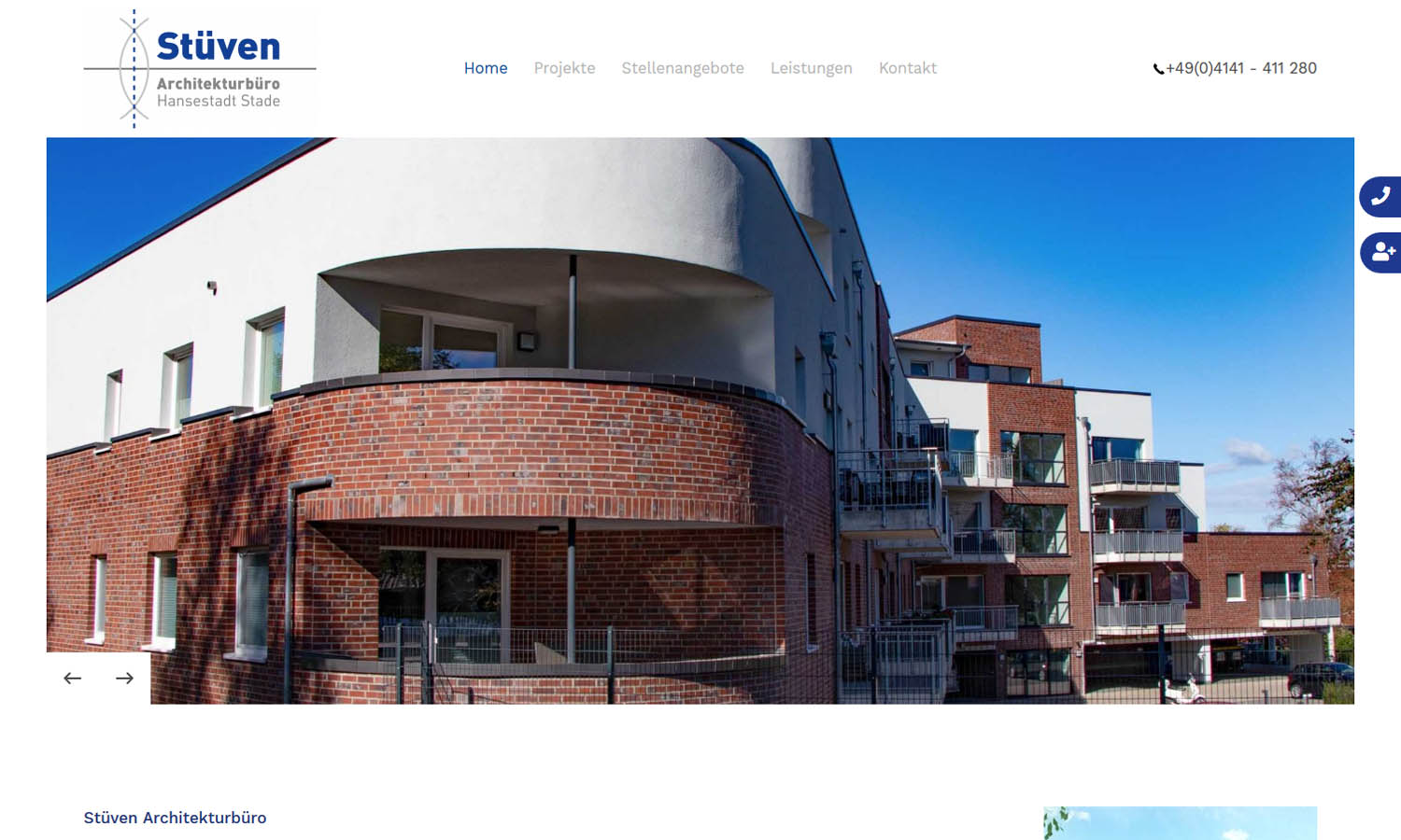 Webseite Stueven