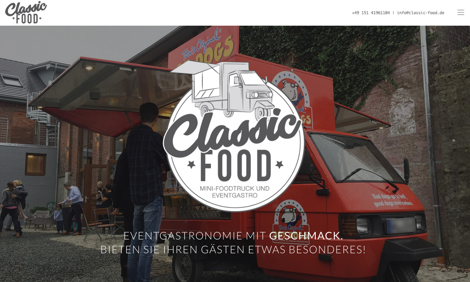 Webseiten Classic Food