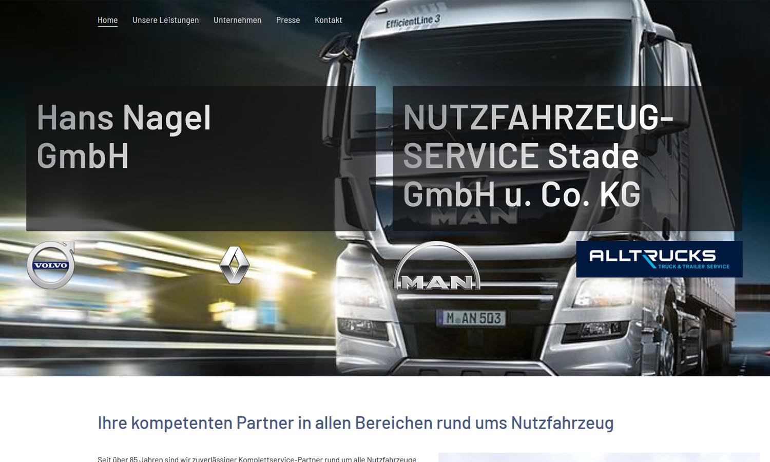 Webseiten Hans Nagel Gmbh