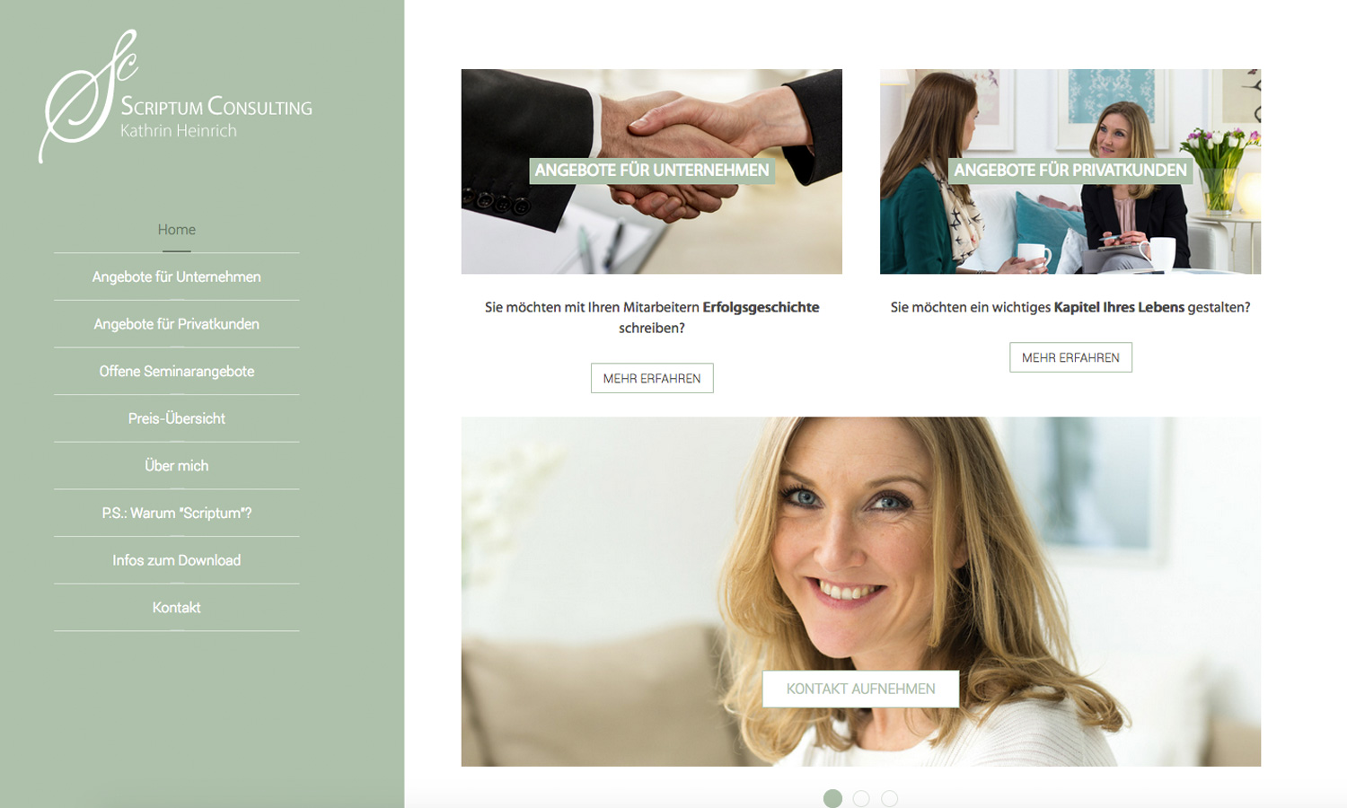 Webseiten Scriptum Consulting